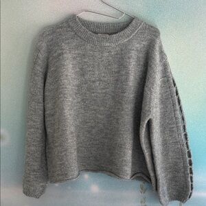Cozy Gray Women's Sweater